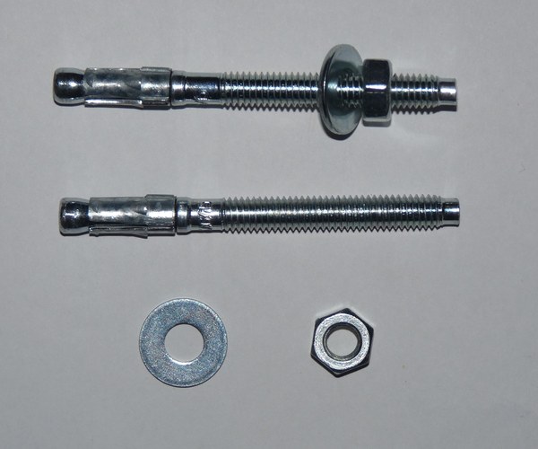 Heavy-Duty Expansion Anchor Bolts Box